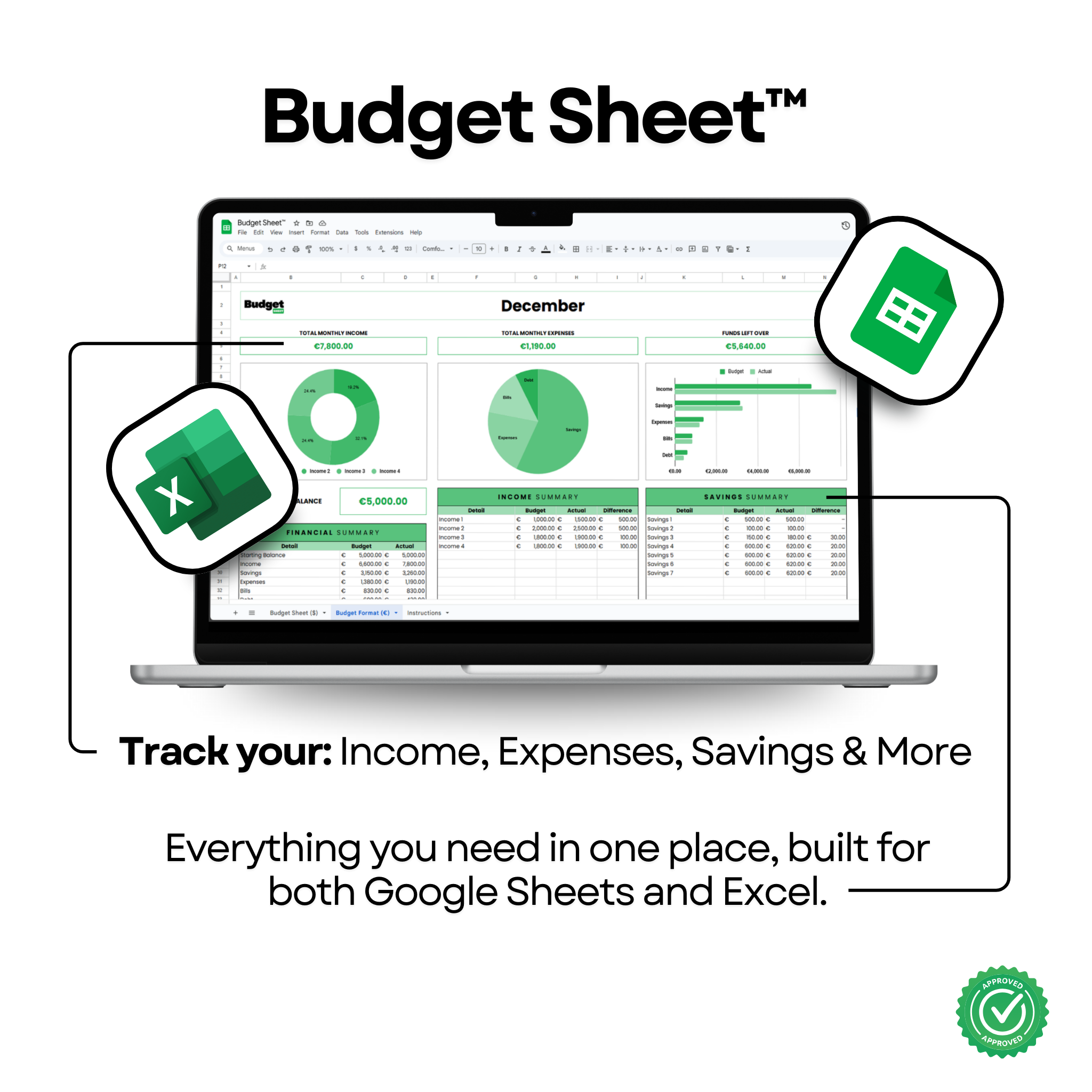 Budget Sheet™